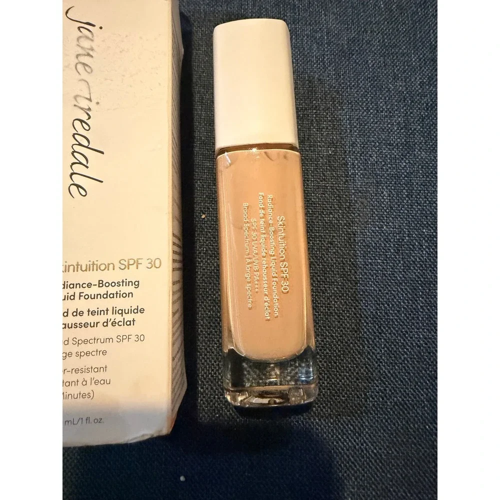 Jane‎ Iredale Skintution SPF 30 Radiance Boosting Liquid Foundation Fair 14